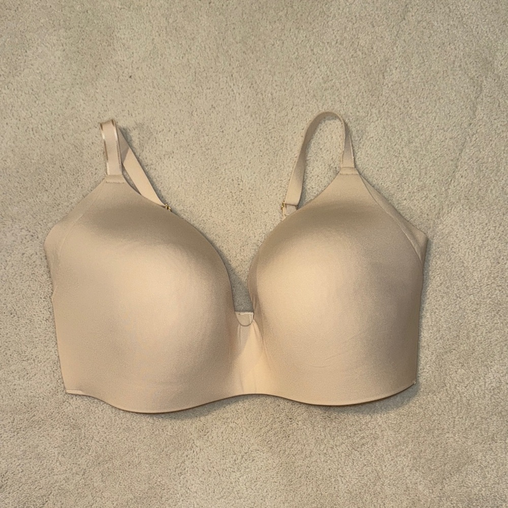KNIX  WingWoman Contour Wireless T-Shirt Bra Size 8 Nude